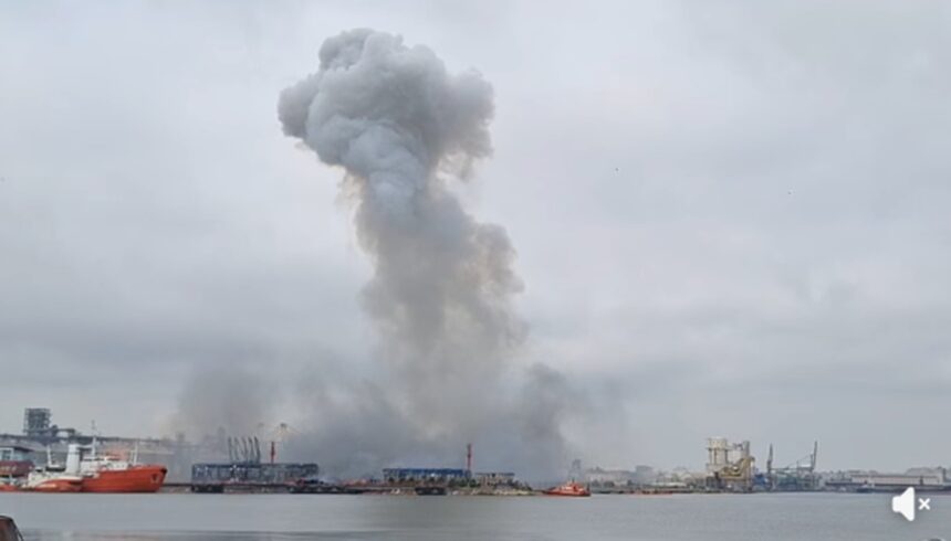 nivelul 3 de securitate instituit in portul constanta dupa explozia unei drone marine 6a2298df9daee