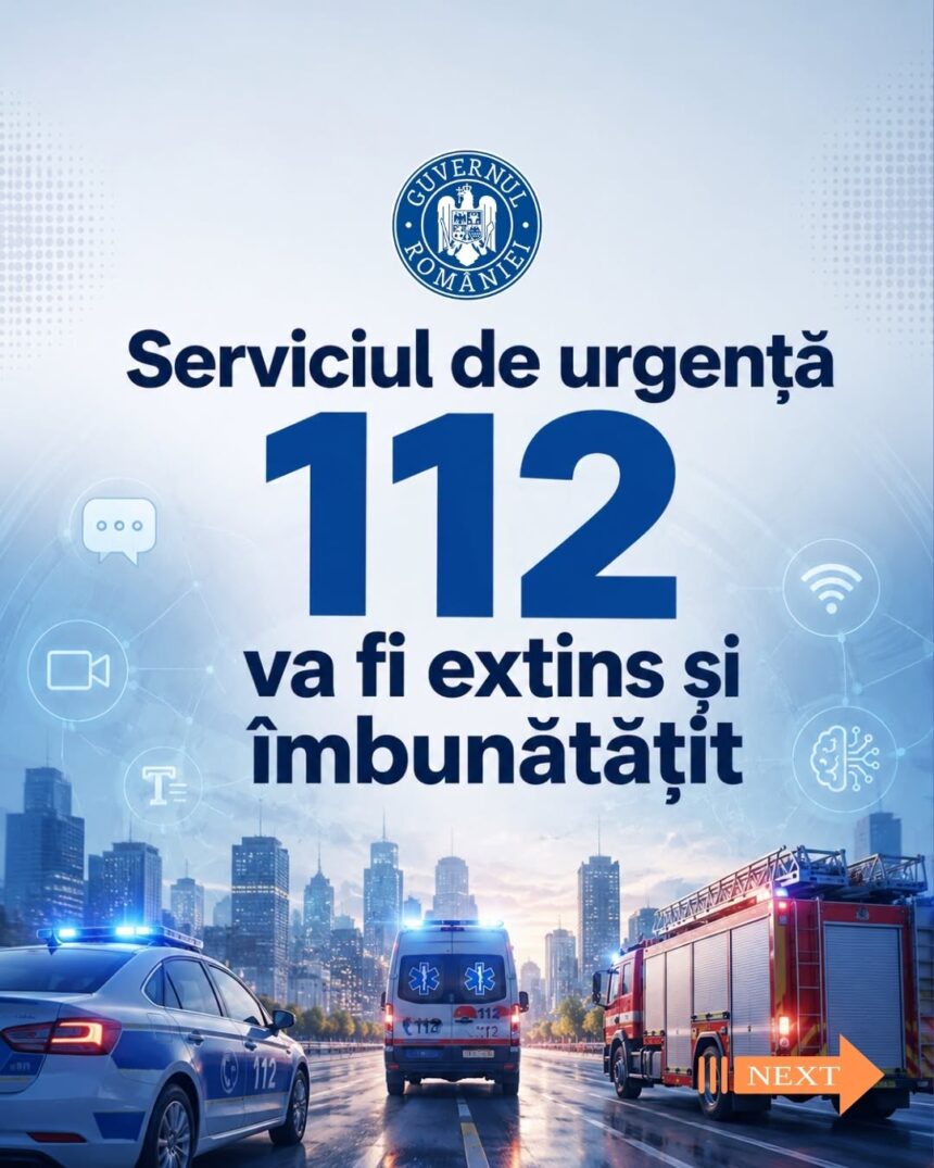 serviciul de urgenta 112 va fi extins si imbunatatit ce modificari se aduc 6a3536caad35f