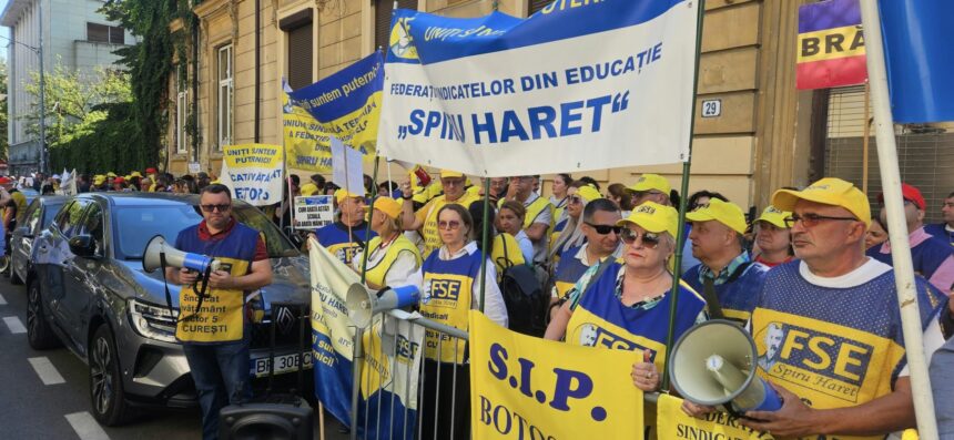 sindicalistii din educatie protesteaza miercuri in capitala 6a32293d77a6d