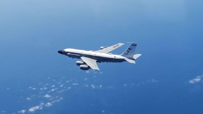 alianta muta dupa incidentele dintre f 16 ale romaniei si dronele ruse dupa mult timp o drona rq 4d si doua avioane rc 135 si artemis ii au survolat marea neagra 6a6b1bbd1df25