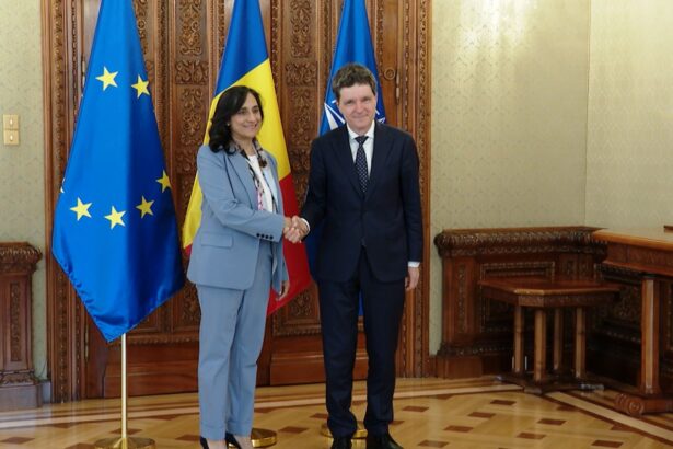 anita anand primita la cotroceni de presedintele nicusor dan in cadrul vizitei oficiale in romania 6a4bb0d5b3487