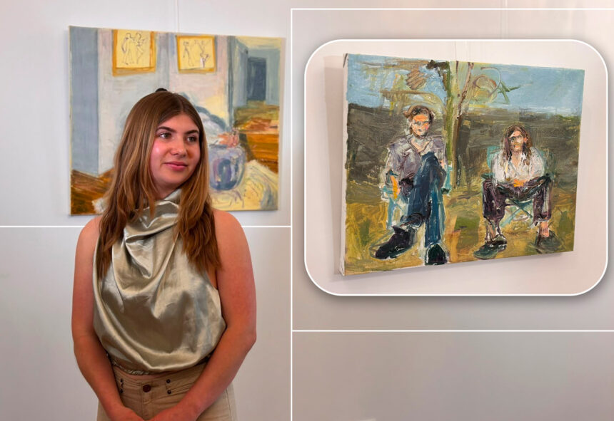 artista americana catherine webb a vernisat expozitia sight is just one sense la fundatia pentru arta natura si societate 6a50c91627418