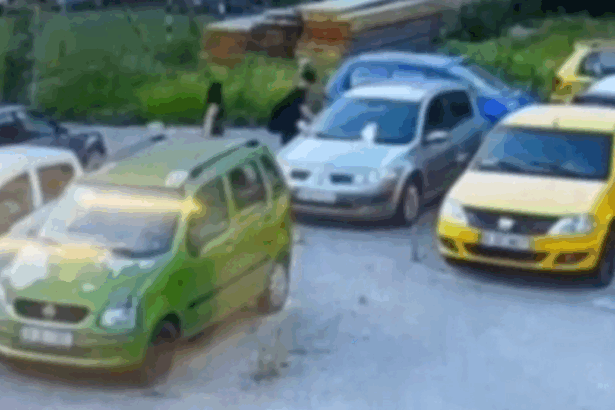 doi copii au facut prapad in curtea unde sunt depozitate masinile ridicate in sectorul 4 al capitalei 10 masini distruse 6a4e2167b5174