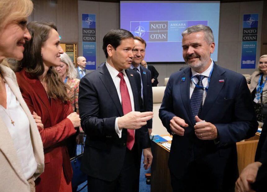 oana toiu discutii cu marco rubio si alti ministri de externe prezenti la summit miza noastra sa crestem profilul de furnizor de securitate 6a4e28993233e