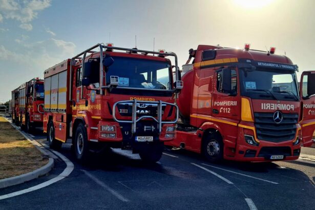 romania isi mentine modulul de interventie in franta pompierii au fost relocati intr o zona vulnerabila la incendii 6a5a11a724ae3