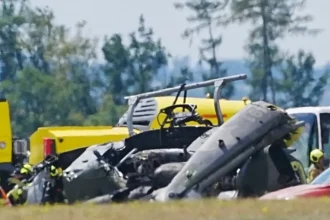 tragedie aviatica un mort si patru raniti dupa prabusirea unui elicopter militar in cehia 6a622f27f13f2