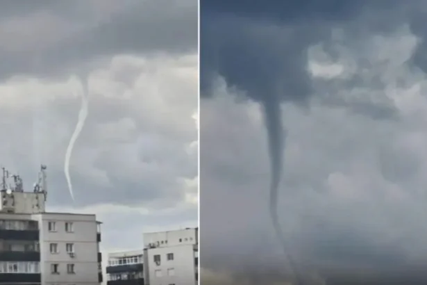 video fenomen meteo spectaculos deasupra ploiestiului o palnie de tornada a fost filmata sub un nor de furtuna 6a68b3ff7affc