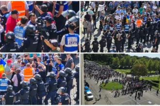 video foto implicarea lui calin georgescu in protestul ciobanilor cine este unul dintre organizatori tanar cu poza lui cg n piept a injurat o jandarmerita 6a6b7a2d092ec