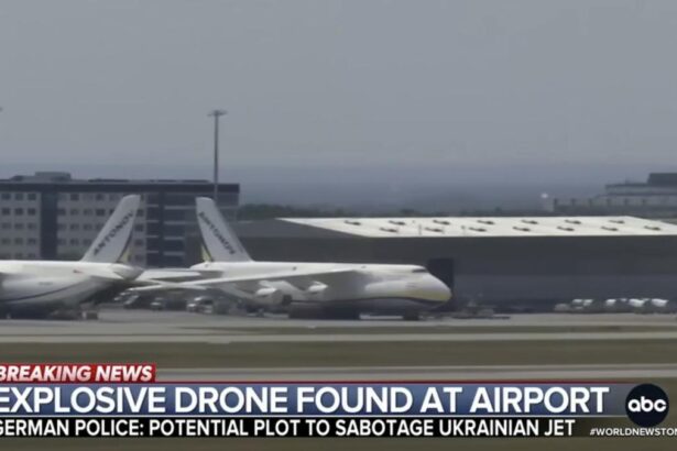 incidente deosebit de grave in germania o drona cu explozibil gasita langa un avion ucrainean in timp ce un alt avion de marfa care anula aterizarea a lovit o a doua drona 6a744b8372cf8