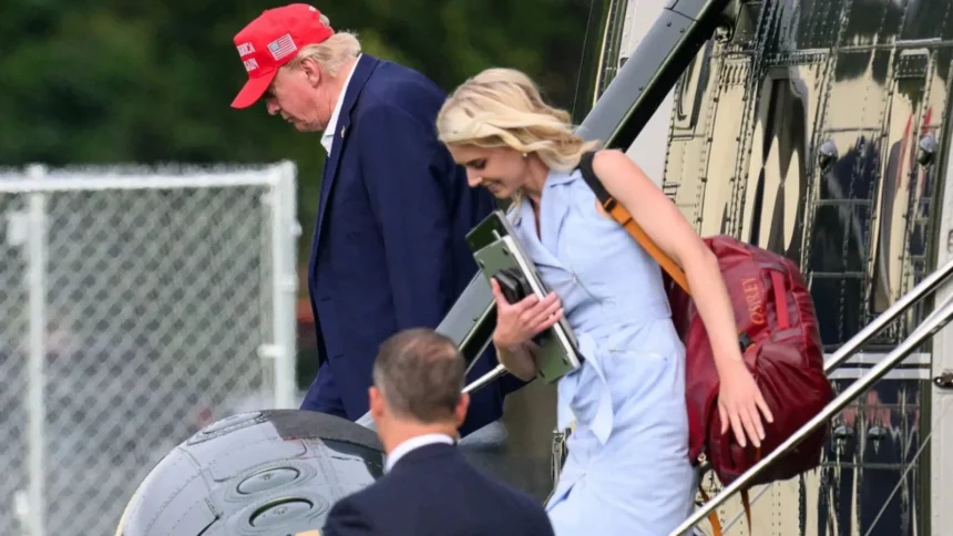 o ia pe urmele lui bill clinton cine este blonda de care donald trump a ajuns sa fie nedespartit 6a8522355377a