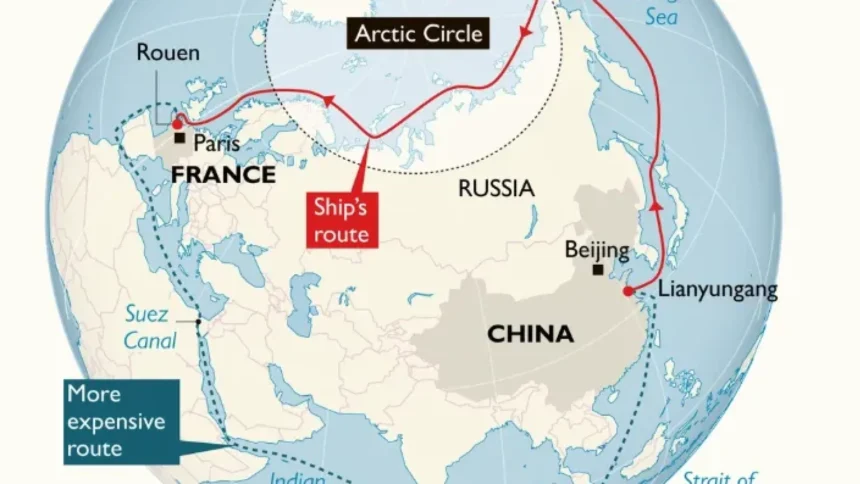 ruta arctica cum o ruta maritima inghetata apropie china de rusia 6a7f5a1e48970