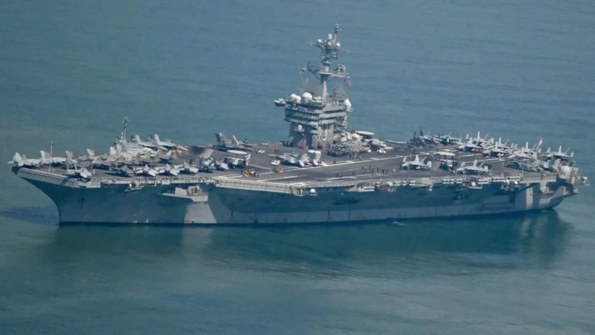 sua muta un nou portavion in orientul mijlociu dupa ce pe actualul portavion uss abraham lincoln soldatii au inceput sa aiba tendinte suicidale si vor sa se arunce de la bord 6a7e98c1a1747