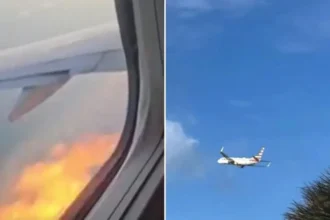 video flacari la motor cu 181 de oameni la bord mayday mayday mayday un pasager a filmat momentele dramatice din avion 6a7be4362a0e2