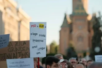 video fritz nu i a convins pe timisoreni doar cateva sute de persoane au raspuns apelului la protest sustinatori ai partidului aur au incercat o provocare la inceputul manifestatiei 6a85ef22db7d9