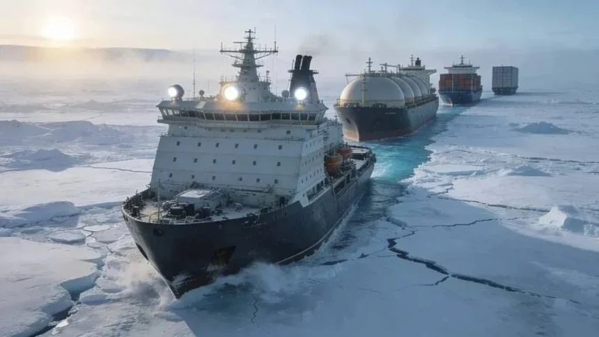 video o noua autostrada maritima intre china si europa navele vor traversa arctica in aceasta vara 6a7cd6c2863c6