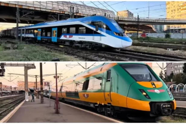 video trenuri electrice chinezesti au intrat pe una dintre cele mai circulate rute din romania ajung la 160 km h si vin cu dotari moderne 6a86a415da4f1