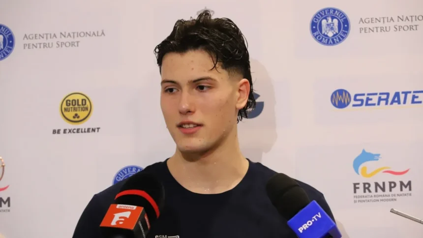 vlad mihalache a stabilit un nou record national si s a calificat in semifinalele probei de 50 m fluture 6a79c71339ddd