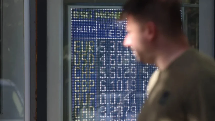euro continua sa piarda teren in fata leului dar celelalte valute importante cresc noile cotatii anuntate de bnr pentru marti 6ace062b44135