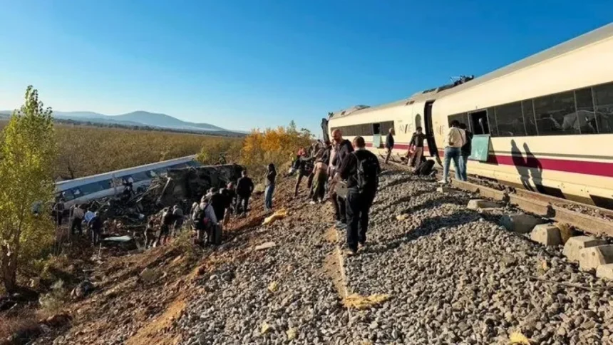 video accident feroviar grav in spania doua trenuri de mare viteza s au ciocnit iar vagoanele au sarit de pe sine numerosi raniti potrivit martorilor 6ae1be813ad0c