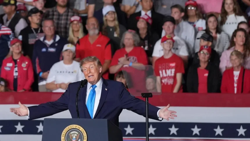 video donald trump sustine un discurs care socheaza america iranul poate distruge marile metropole los angeles sau san diego 6ac4886f81f8e