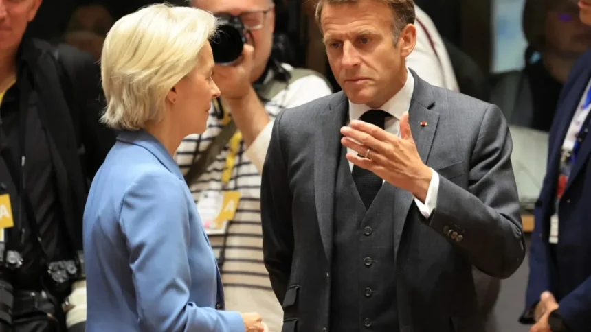 video la bruxelles se vorbeste apasat despre un scenariu soc demiterea ursulei von der leyen emmanuel macron s ar pregati sa ii ia locul 6ae0dda138b2d