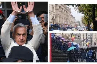 video protest la curtea de apel bucuresti judecatorii decid prelungirea arestului lui calin georgescu mandatul actual expira la miezul noptii 6ae1b082ec78f