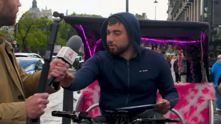 video un grup de romani trage pe sfoara turistii care vor o plimbare cu ricsa in centrul londrei cand sunt luati la intrebari fug nu stiu engleza 6acd413189fbb